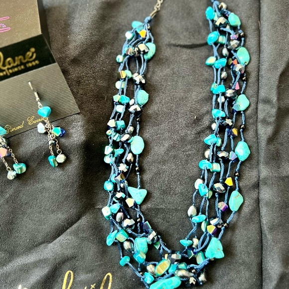⭐️PARK LANE JEWELRY ⭐️BNWT ⭐️BEAUTIFUL BLUE SET - Picture 3 of 3